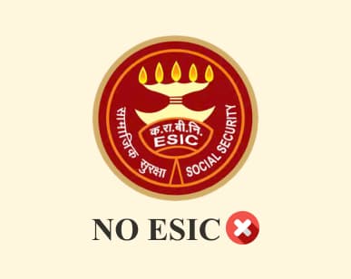 Excluded from ESIC